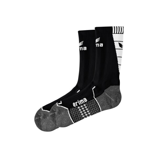 Erima Trainingssocken Herren - schwarz/weiß - 4