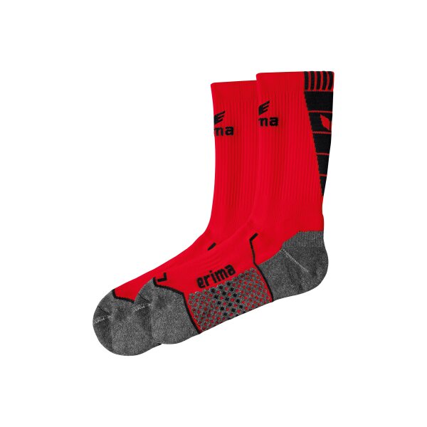 Erima Trainingssocken Herren - rot/schwarz - 3