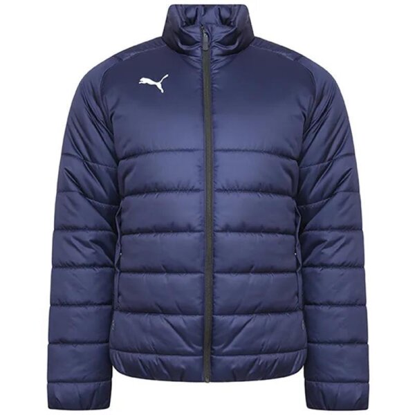 Puma teamLIGA Steppjacke Kinder - navy - 164