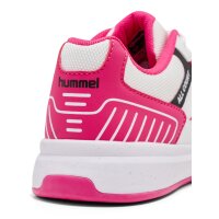 hummel All Court Handballschuhe - bright white/raspberry sorbet - 38.5