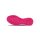 hummel All Court Handballschuhe - bright white/raspberry sorbet - 38.5
