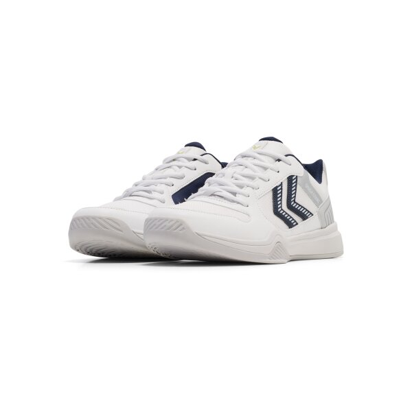 hummel All Court Handballschuhe - bright white/lunar rock - 39.5