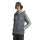 adidas Essentials 3-Streifen Full-Zip Hoodie Herren - grau/weiß - XL