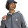 adidas Essentials 3-Streifen Full-Zip Hoodie Herren - grau/weiß - XL