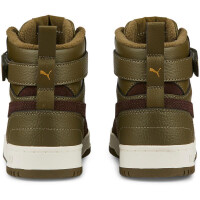 Puma Rebound Game Mid Sneaker Kinder - grün/braun - 36