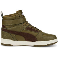 Puma Rebound Game Mid Sneaker Kinder - grün/braun - 38.5