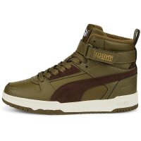 Puma Rebound Game Mid Sneaker Kinder - grün/braun - 38.5