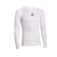 Select Langarm Funktionshirt Herren - weiß
