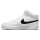 Nike Court Vision Next Nature Mid-Top Sneaker Herren - weiß/schwarz