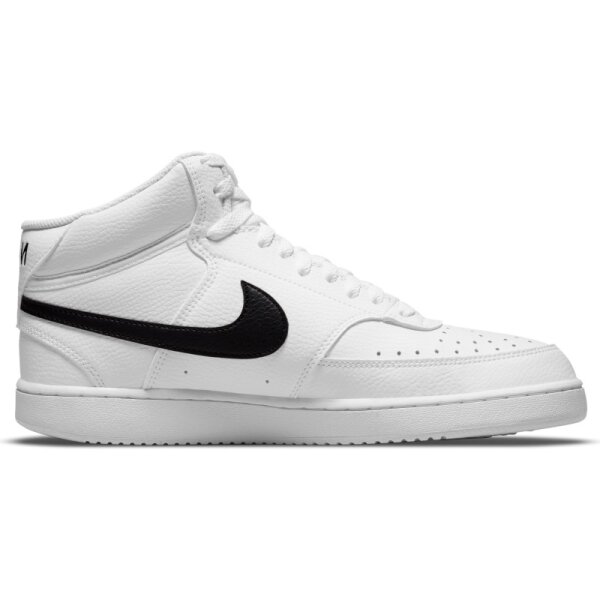 Nike Court Vision Next Nature Mid-Top Sneaker Herren - weiß/schwarz-41