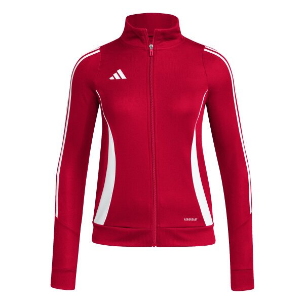 adidas Tiro 24 Trainingsjacke Damen - rot/weiß - 2XL