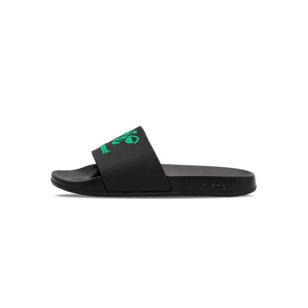 hummel Hml Essential Badelatschen - black/jelly bean - 41