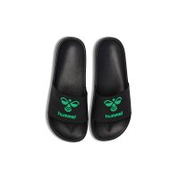 hummel Hml Essential Badelatschen - black/jelly bean - 41