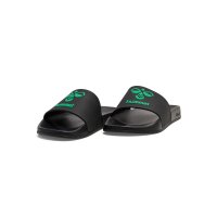 hummel Hml Essential Badelatschen - black/jelly bean - 41