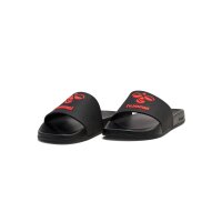 hummel Hml Essential Badelatschen - black/chinese red - 44