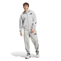 adidas Z.N.E. Full-Zip Hoodie Herren - grau/schwarz