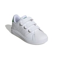 adidas Advantage Base 2.0 Kids Schuh Kinder - ftwr white/ftwr white/green/d