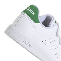 adidas Advantage Base 2.0 Kids Schuh Kinder - ftwr white/ftwr white/green/d