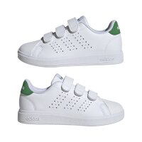 adidas Advantage Base 2.0 Kids Schuh Kinder - ftwr white/ftwr white/green/d