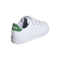 adidas Advantage Base 2.0 Sneaker Kinder - weiß/grün-31