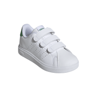 adidas Advantage Base 2.0 Sneaker Kinder - weiß/grün-31