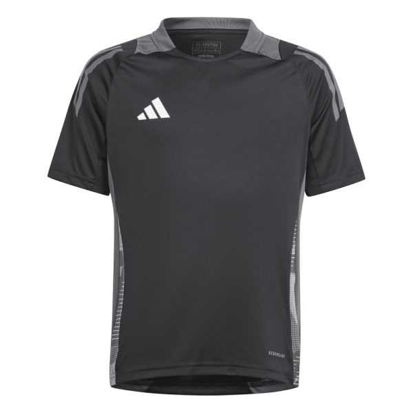 adidas Tiro 24 Competition Trainingstrikot Kinder - schwarz/grau