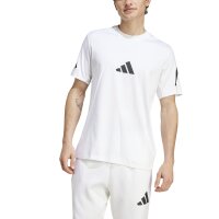 adidas Z.N.E. T-Shirt Herren - weiß/schwarz