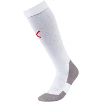 Puma teamLIGA Core Stutzen - weiß/rot