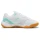 Puma Solarflash III Hallenschuhe Kinder - weiß/türkis-35.5