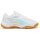 Puma Solarflash III Hallenschuhe Kinder - weiß/türkis-35.5