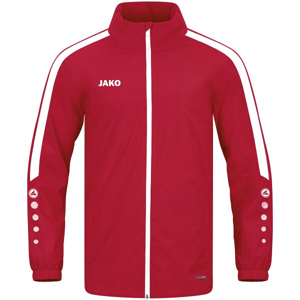 Jako Allwetterjacke Power Kinder - rot - 140
