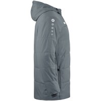 Jako Coachjacke Team mit Kapuze - grau