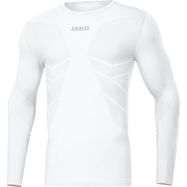 Jako Longsleeve Comfort 2.0 - weiß - XL