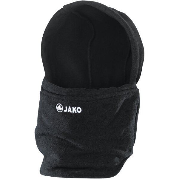 Jako Neckwarmer mit Mütze Unisex - schwarz