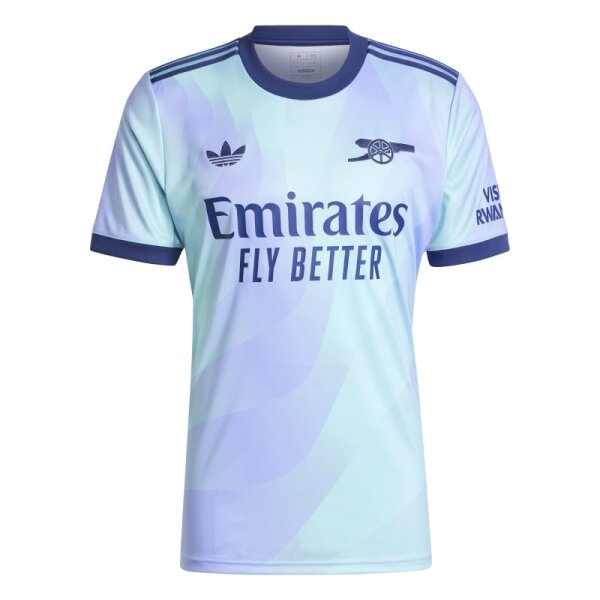 adidas FC Arsenal London 3rd Trikot 24/25 Herren - hellblau/lila - XS
