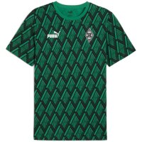 Puma Borussia Mönchengladbach ftblCulture Print T-Shirt Herren - grün/schwarz-S