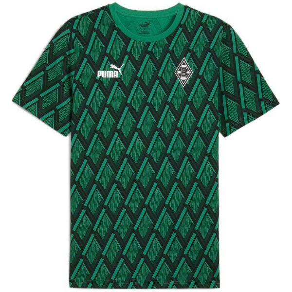 Puma Borussia Mönchengladbach ftblCulture Print T-Shirt Herren - grün/schwarz-XL