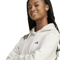 adidas Essentials Small Logo Feel Cozy Hoodie Damen - beige-XS