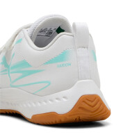 Puma Varion II Hallenschuhe Kinder - weiß/türkis-28