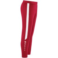 Jako Freizeithose Power - rot/weiß