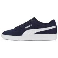 Puma Smash 3.0 Suede Sneaker Kinder - navy/weiß-35.5