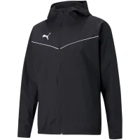 Puma teamRISE Allwetterjacke Herren - schwarz/weiß