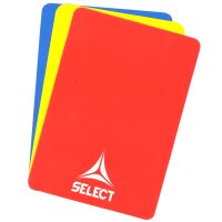Select Schiedsrichterkarten Handball v24 - rot/gelb/blau...