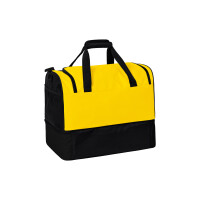 Erima Six Wings Sporttasche mit Bodenfach - gelb/schwarz - S