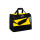 Erima Six Wings Sporttasche mit Bodenfach - gelb/schwarz - S