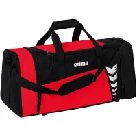 Erima Six Wings Sporttasche - rot/schwarz - S