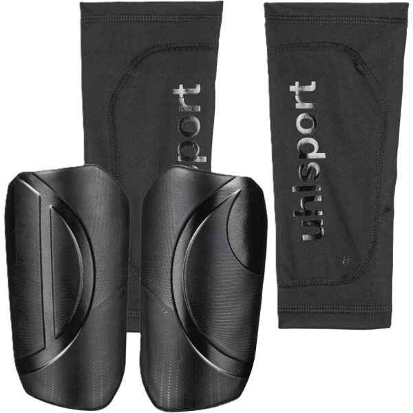 uhlsport Crossflex Schienbeinschoner Unisex - schwarz