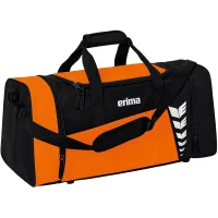 Erima Six Wings Sporttasche - orange/schwarz - M