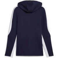 Puma teamEVOSTRIPE Kapuzenjacke Herren - navy/weiß
