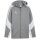 Puma teamEVOSTRIPE Full-Zip Hoodie Herren - grau/weiß-L
